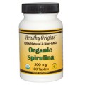 Spirulina 500mg Organic 180/360/720 Tablets Healthy Origins