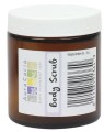 4 oz Amber Wide Mouth Jar with Writable Label Refillable Aura Cacia