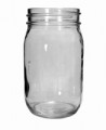 16 oz Mayo Type Clear Glass Jar 70-470 Neck No Caps