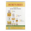 Natural Acne Solutions 3 Step Regimen Treatment Kit Burt's Bees