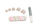 French Toe Nail Kit Includes 30 Toenails Basicare