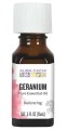 Geranium Balancing Pure Essential Oil .5 fl oz (15 ml) Aura Cacia