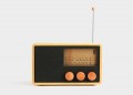 ReKTO Rectangular Wooden Radio 4-Bands Magno