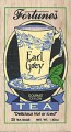 Black Tea Earl Grey Flavored 25 Tea Bags Wood Box Fortunes Int'l CLOSEOUT SALE