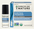 Cold Sore Treatment Extra-Strength Organic Homeopathic 4ml Roll-On Forces of Nature
