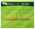 Kold Kare Standardized Andrographis Paniculata Extract 300mg 40 Tablets Kare-N-Herbs CLEARANCE SALE