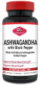 Ashwagandha with Black Pepper Organic 60 Caps Olympian Labs