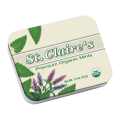 Premium Fresh Breath Mints Organic 1.5 oz(43g) Tin St. Clare's Organics