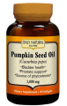 Pumpkin Seed Oil 1000mg 90 SoftGels Glass Bottle Only Natural