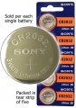 Lithium Cell Battery 3V CR2032 Sony