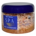 Natural Spa Sea Wonders Invigorating Bath Salts 12 oz/340g Aubrey Organics