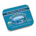 Wintermints Fresh Breath Mints Organic 1.5 oz(43g) Tin St. Clare's Organics