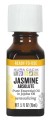 Jasmine Absolute Pure Essential Oil in Jojoba Oil .5 fl oz (15 ml) Aura Cacia