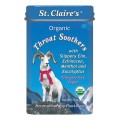 Throat Soothers Aromatherapy Pastilles Organic 1.38 oz(39g) Tin St. Clare's Organics
