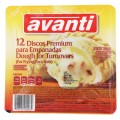 Empanada Turnover Shells For Frying/Discos Tapas Para Freir 12/pk 12.3oz(350g) Avanti