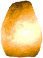 Crystal Salt Lamp Mini White Moon Light Nature Series Folioe