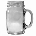 Golden Harvest Drinking Mug/Glass Mason Jar 16 oz