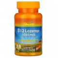 Vitamin B12 Lozenge 1000mcg Plus Folic Acid Cherry 30-CT Thompson