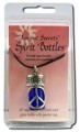 Spirit Bottle Necklace Aromatherapy/Perfume Peace Cobalt Glass Ancient Secrets