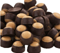 Buckeyes Mini Dark Chocolate Peanut Butter Candy Bulk Barry Callebaut