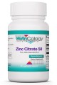 Zinc Citrate 50 Mg 60 Vegetarian Caps NutriCology