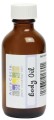 2 fl oz Amber Refillable Bottle with Writable Label Refillable Aura Cacia