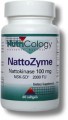 NattoZyme 100mg 60/180 Softgels Nattokinase NSK-SD NutriCology