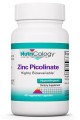 Zinc Picolinate 25mg 60 Vegetarian Caps Nutricology