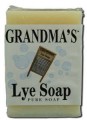 Grandma's Lye Soap 100% Pure Bar Soap 6.5 oz