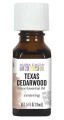 Texas Cedarwood Centering Pure Essential Oil .5 fl oz (15 ml) Aura Cacia