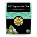 CBD Peppermint Tea CBD 90mg Blend Organic 18 Bags Buddha Teas