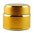 1.7oz(50ml) Cosma Aluminum/Glass Jars Gold with Cap