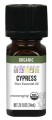 Cypress Encouraging Pure Essential Oil Organic .25 fl oz (7.4 ml) Aura Cacia