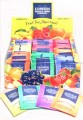 Green Tea, Fruit & Herbal Tea Sampler Display Box 80 Assorted Tea Bags London Fruit & Herb CLOSEOUT SALE