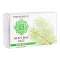 White Pine & Sage Hand Bar Soap Organic 3.8 oz(107g) Four Elements