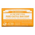 Pure Castile Bar Soap All-One Hemp Citrus Orange Organic 5 oz (140g) Dr. Bronner's