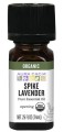 Spike Lavender Opening Pure Essential Oil Organic .25 fl oz (7.4 ml) Aura Cacia