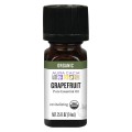 Grapefruit Revitalizing Essential Oil Organic .25 fl oz (7.4 ml) Aura Cacia