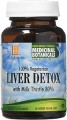 Liver Detox 60 Vegetarian Capsules LA Naturals