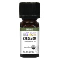 Cardamom Warming Pure Essential Oil Organic .25 fl oz (7.4 ml) Aura Cacia