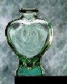 6.7 fl oz/200 ml Cuore Heart Glass Bottle with Cork