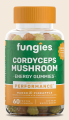 Cordyceps Mushroom Daily Endurance Mango Pineapple Flavor 60 Gummies Fungies 860006794538