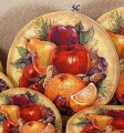 Round 5C Fruit Tin with Lid CLOSEOUT