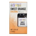 Sweet Orange Cheering Pure Essential Oil .25 fl oz (7.4 ml)/2 fl oz (59 ml) Aura Cacia