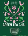 Green Tea Chai 20 Tea Bags Organic Herb Infusion Higher Living CLOSEOUT SALE