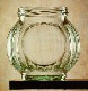 12.7 oz/380ml Giotto Glass Jar w/ Gold Plastisol Cap