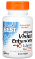 Natural Vision Enhancers with Lutemax 60 Softgels Doctor's Best