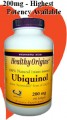 Ubiquinol 200 mg Kaneka QH Active Antioxidant Form of CoQ10 SoftGels Healthy Origins