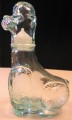 Dog Poodle Shaped Glass Bottle with Glass Top 250 mL/8.3 fl oz