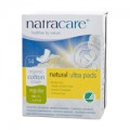 Natural Ultra Pads Regular Absorbency with Wings Organic Cotton 14-CT Natracare